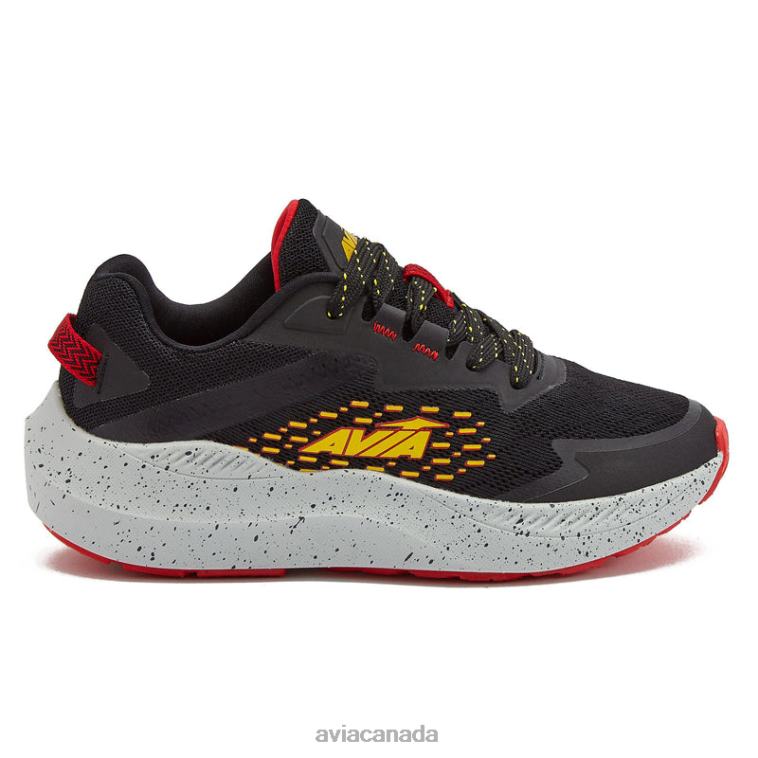 Avi-Storm Boy Avia Black/Red/Yellow 0LZJN82 Athletic Sneakers