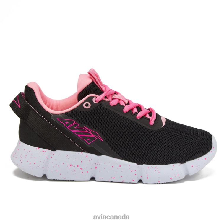 Avi-Blitz Girl Avia Black/Dark Pink 0LZJN110 Athletic Sneakers