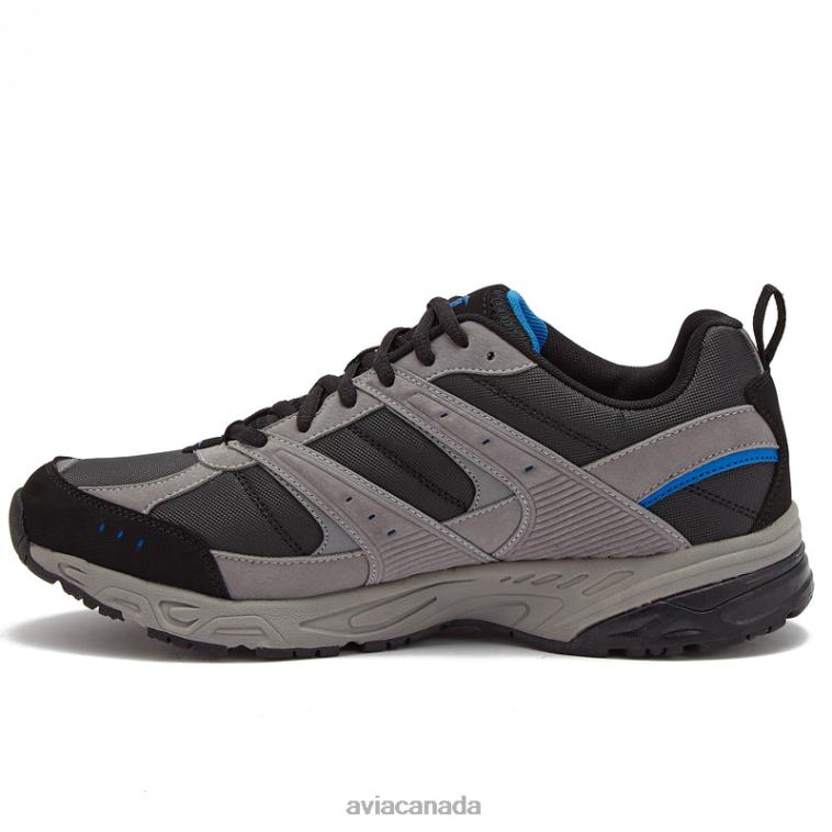 Avi-Verge Men Avia Grey/Black/Blue 0LZJN61 Cross Training