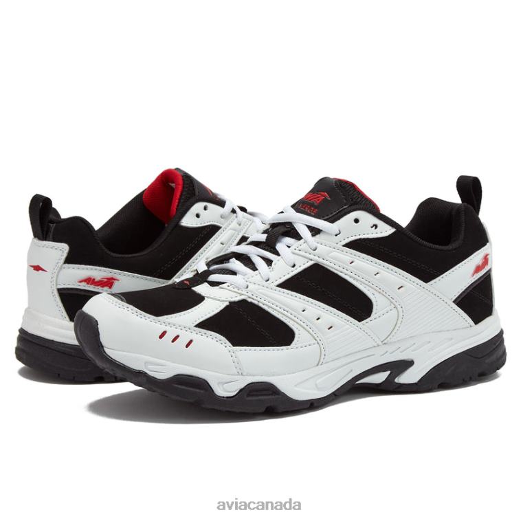 Avi-Verge Men Avia White/Black/Fire 0LZJN59 Cross Training