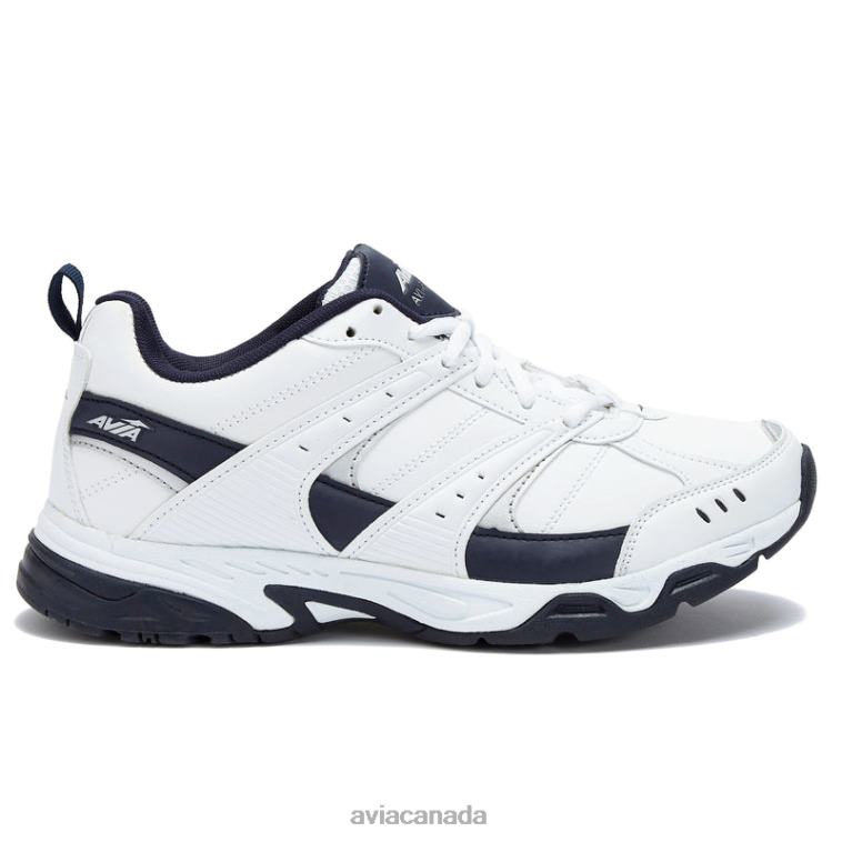 Avi-Verge Men Avia White/Rich Navy 0LZJN58 Cross Training