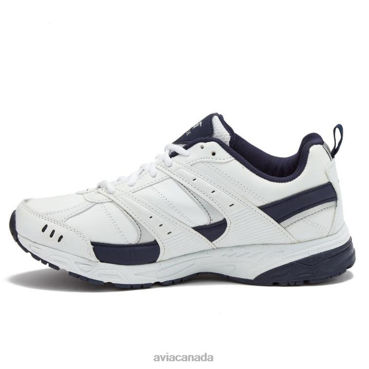 Avi-Verge Men Avia White/Rich Navy 0LZJN58 Cross Training