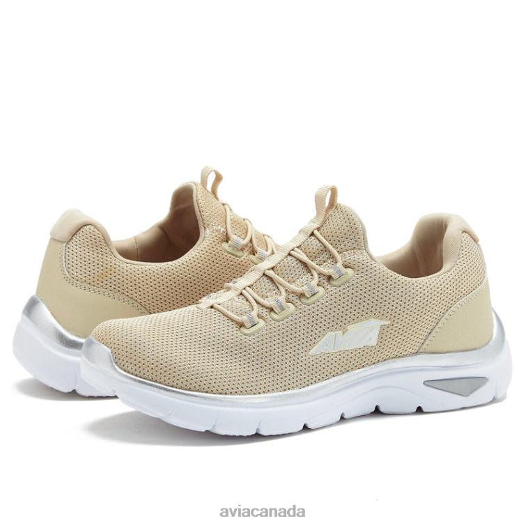 Avi-Junction Women Avia Tan/Silver Grey 0LZJN16 Sneakers