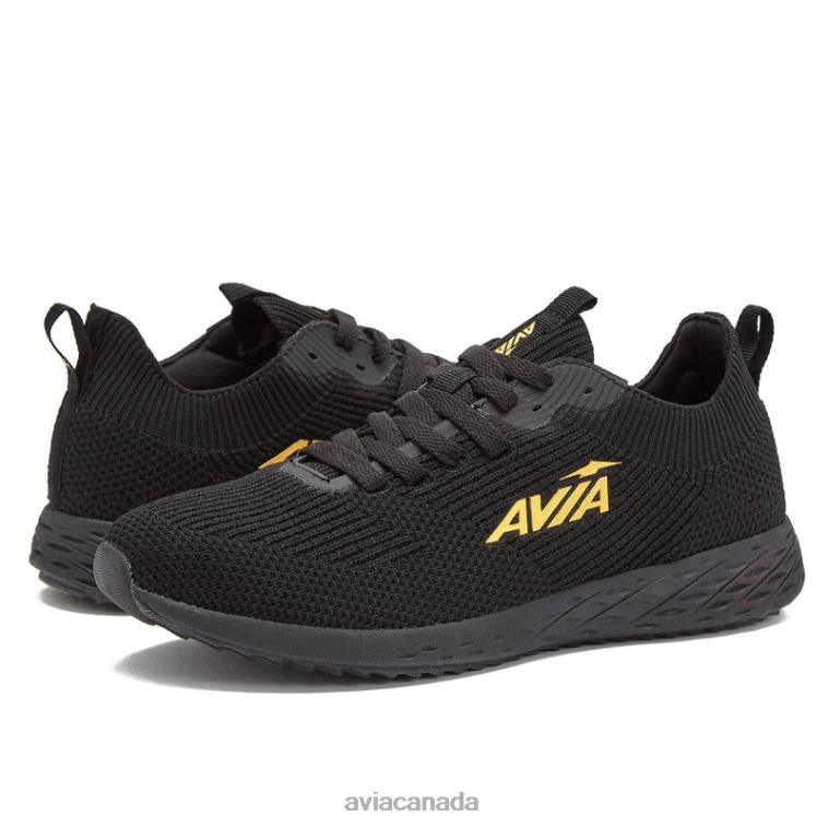 Avi-Helix Women Avia Black/Yellow 0LZJN30 Trail & Walking