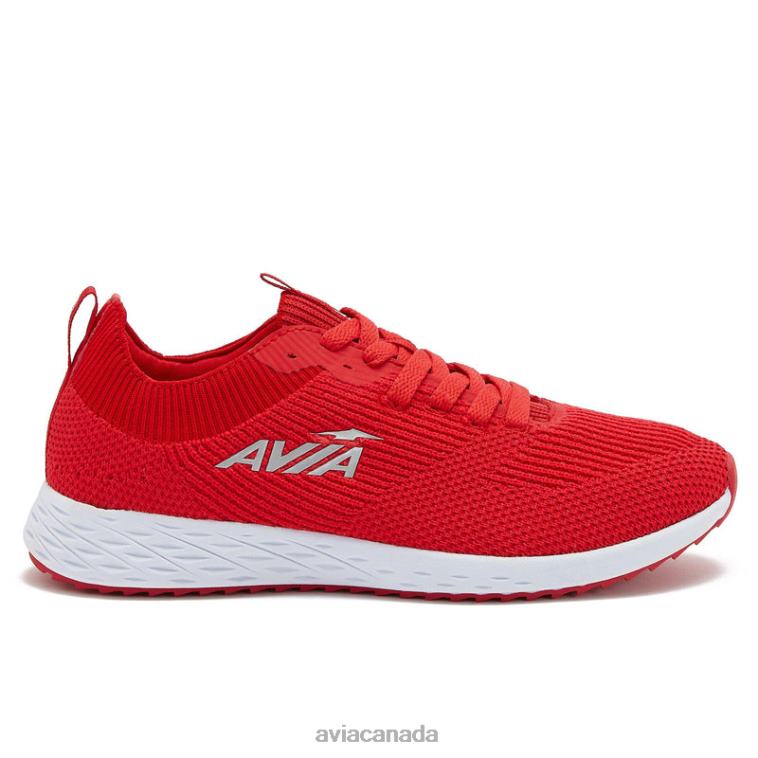 Avi-Helix Women Avia Red/Silver Grey 0LZJN28 Trail & Walking