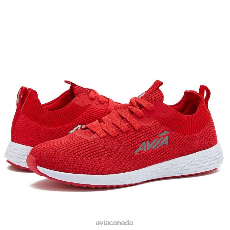 Avi-Helix Women Avia Red/Silver Grey 0LZJN28 Trail & Walking